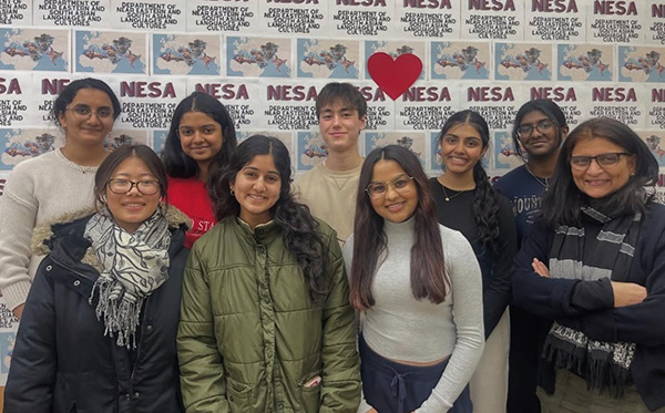 small NESA gathering selfie