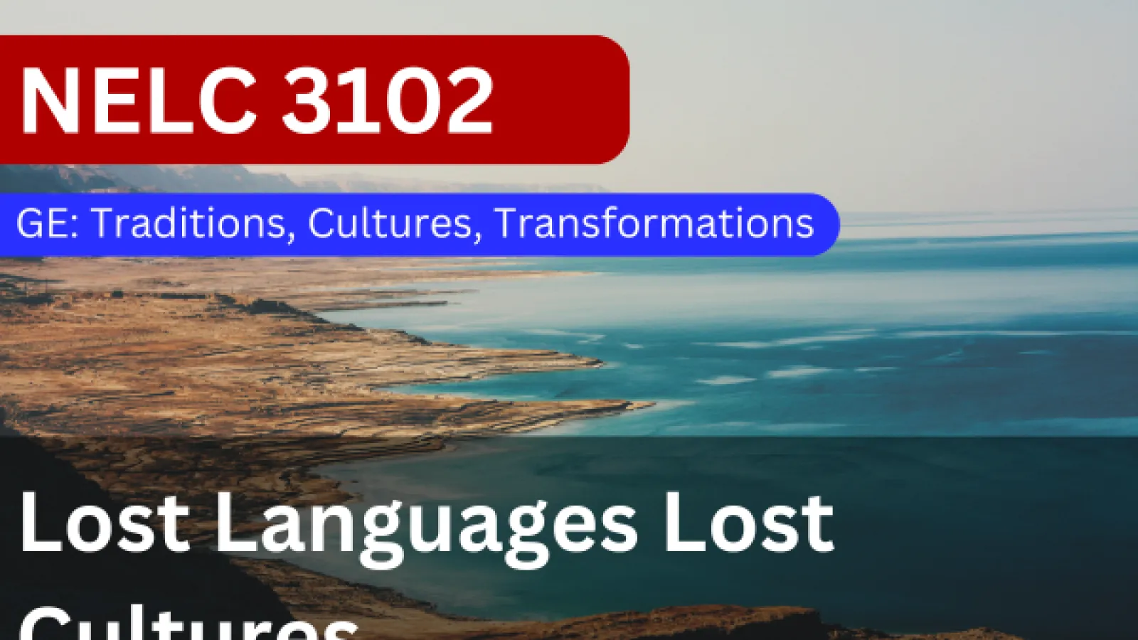 NELC 3102 - Lost Languages Lost Cultures