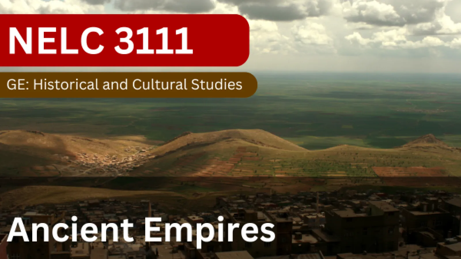 NELC 3111 - Ancient Empires