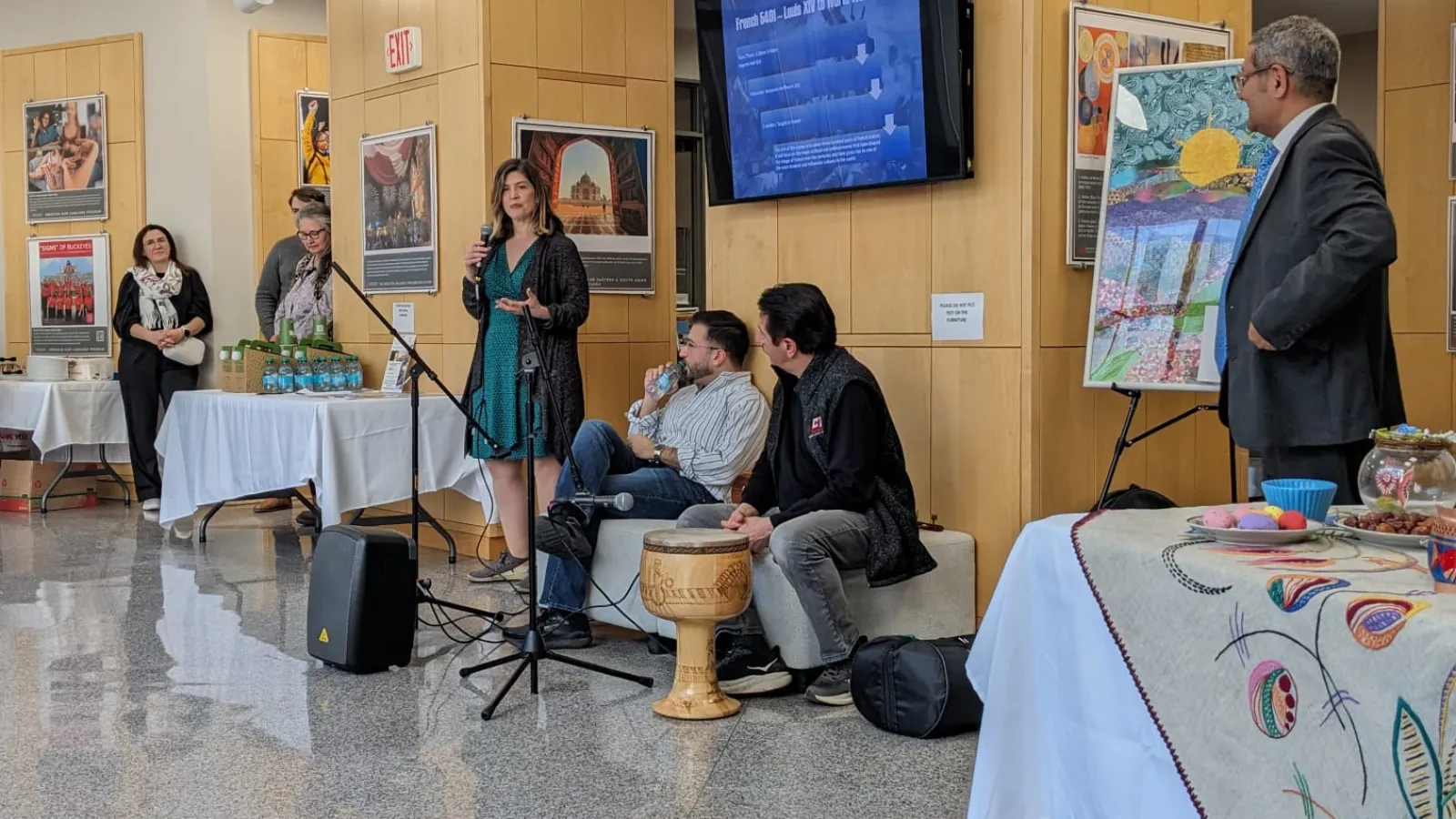 students and musicians