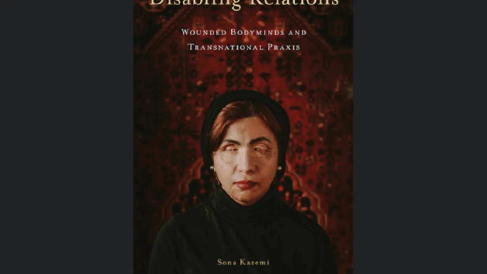 Book cover by Dr. Sona Kazemi's