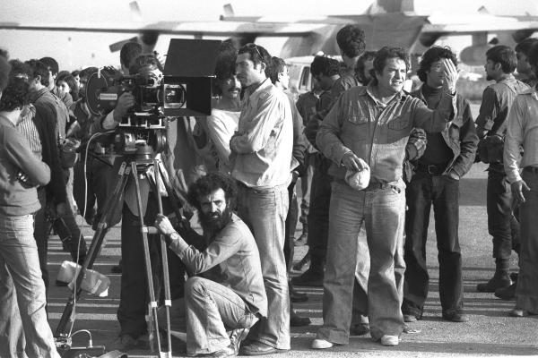 People filming