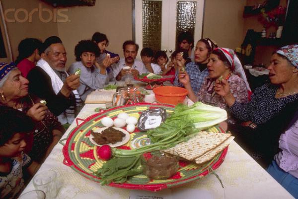 people eating on a table
