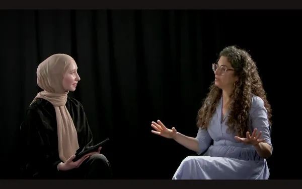 Prof. Na'ama Pat-El and Salma Albezreh