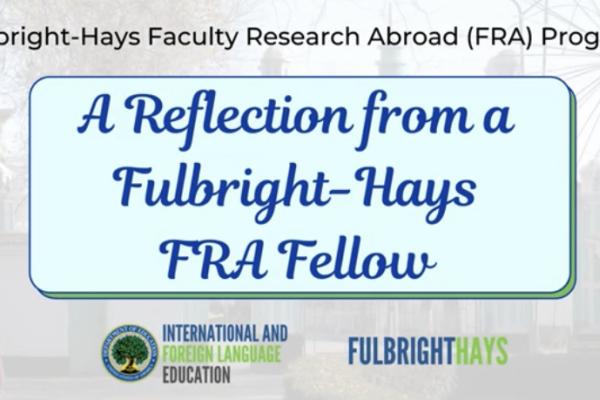Fulbright-Hays Promotional Video